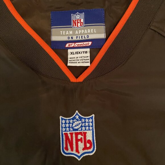 NFL Cleveland Browns Reebok Pullover Jacket XL - Picture 2 of 5